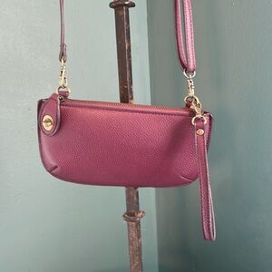 Joy Susan Mini Bag in Rich Burgundy